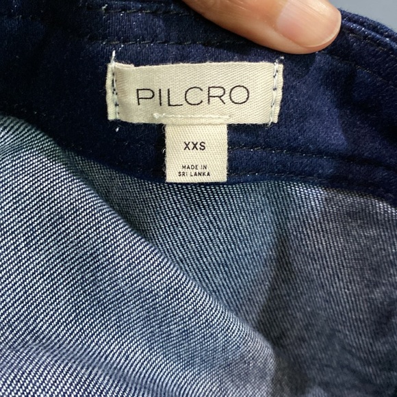 Anthropologie strapless denim midi - Picture 10 of 10